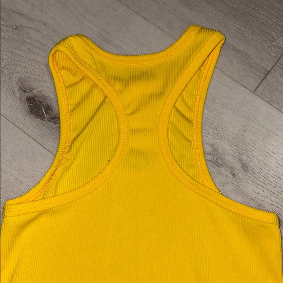 Off-White Vibrant Yellow Tank Top custom - Picture 5 of 5